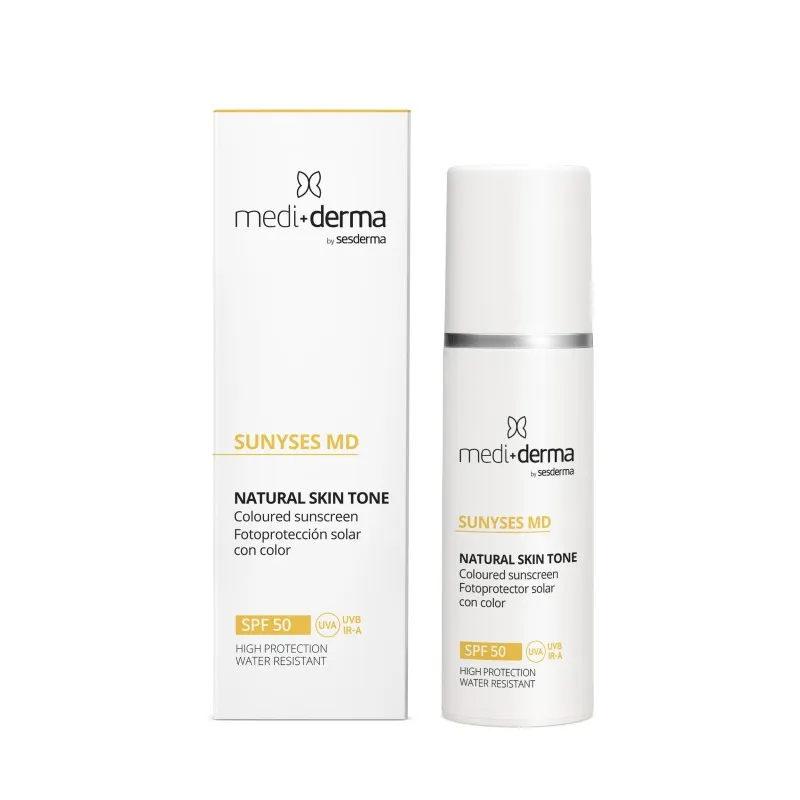 Тонирующий солнцезащитный крем SPF 50 — натуральный тон и защита