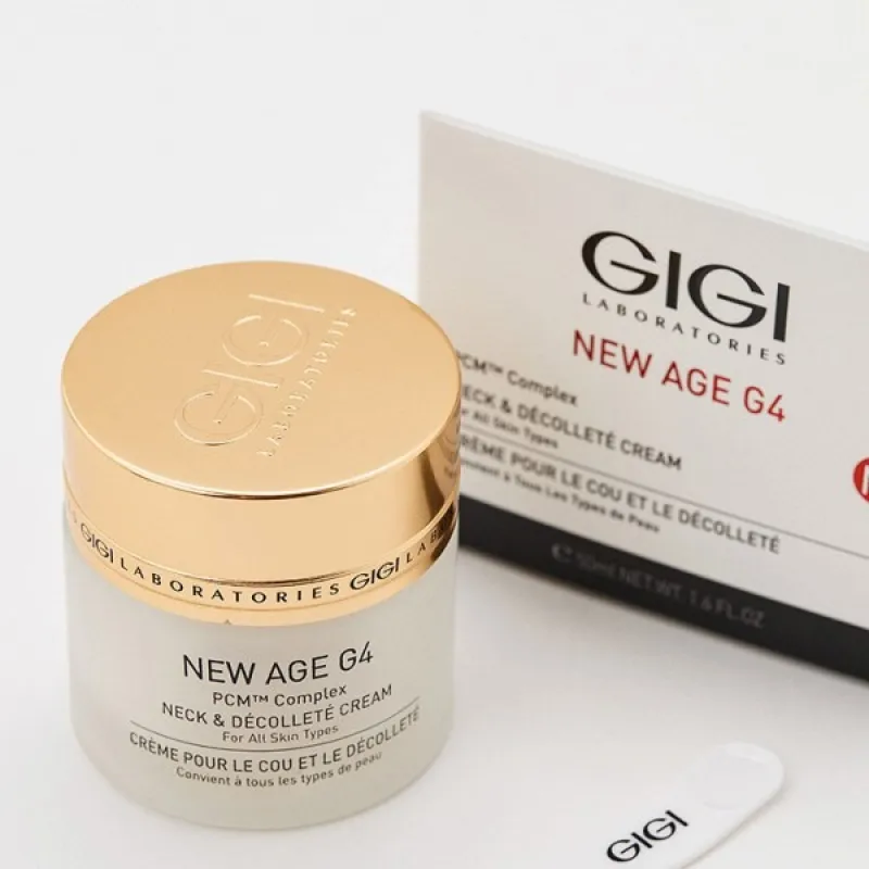 GIGI New Age G4 Neck & Decollete Cream | Vananemisvastane kreem kaelale ja dekolteele 50 ml