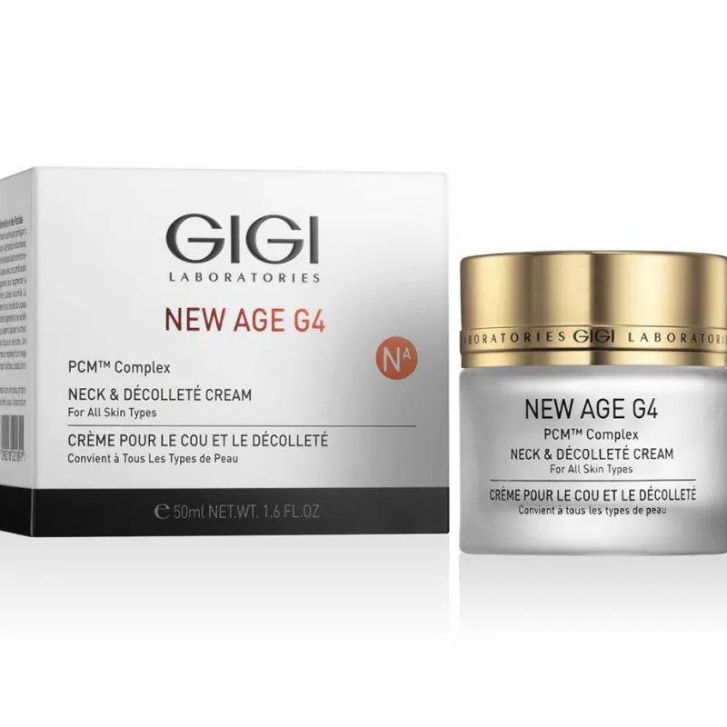 GIGI New Age G4 Neck & Decollete Cream | Vananemisvastane kreem kaelale ja dekolteele 50 ml