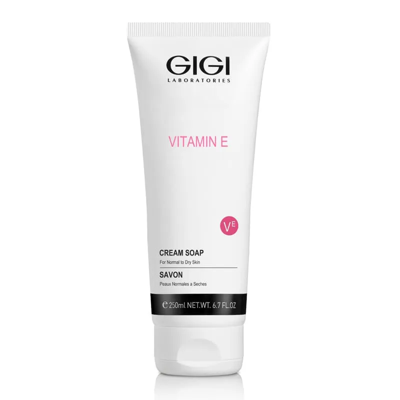 GIGI Vitamin E Cream Soap pH 5.5 | Õrn puhastav kreemseep 250 ml