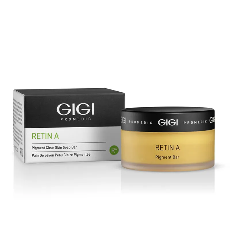 GIGI Retin A Pigment Clear Skin Soap Bar | Attīrošad näopesu plekieem vastu 100 g