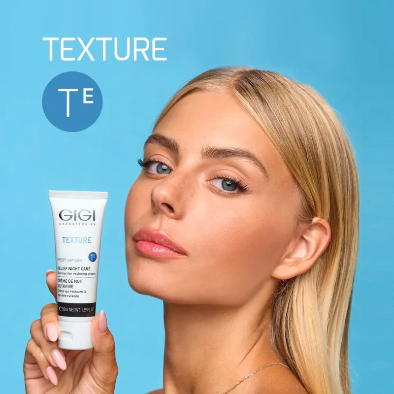 GIGI Texture Relief Night Care | Восстанавливающий ночной крем 50 мл