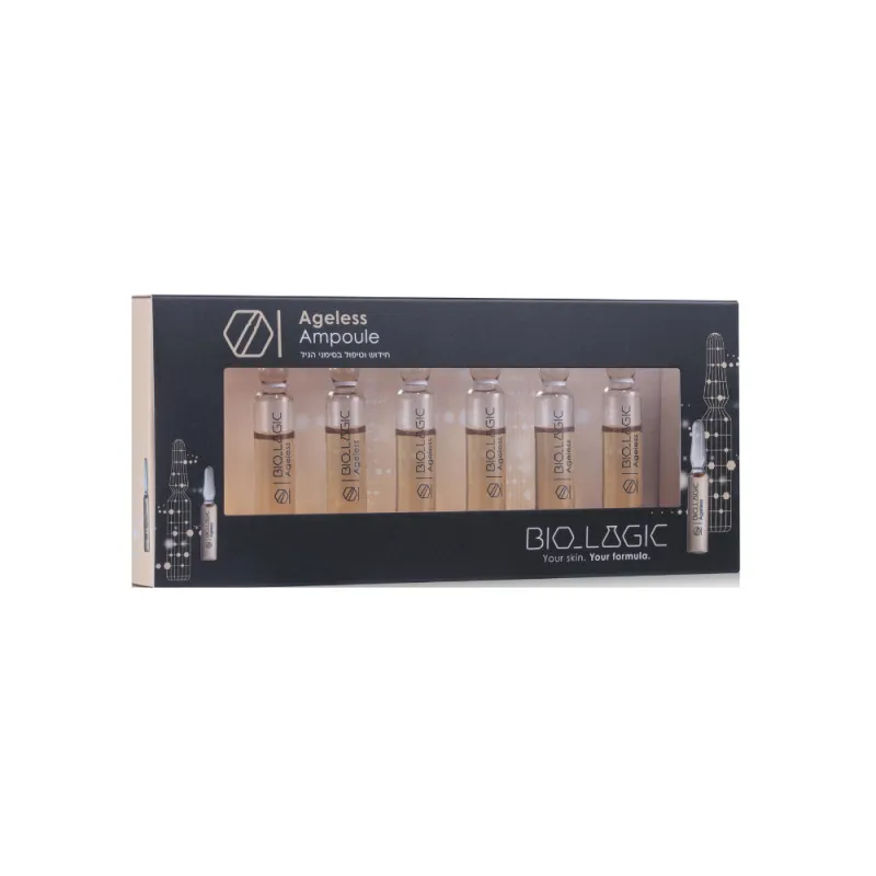 BIOFOR Biologic Ageless | Vananemisvastased ampullid biomimeetiliste peptiididega, 6 × 2 ml