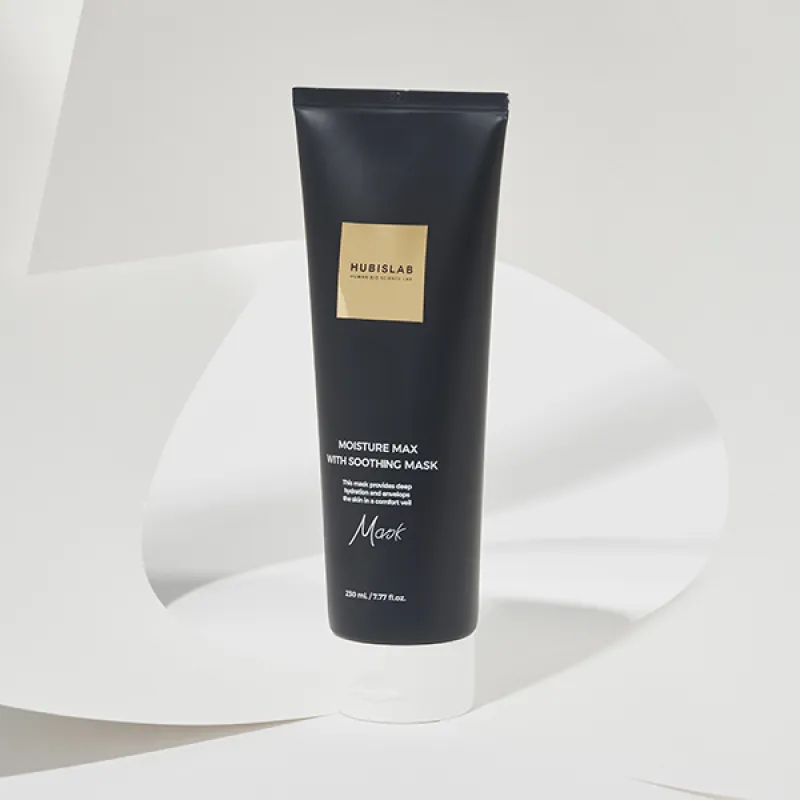 HUBISLAB Moisture Max with Soothing Mask | Успокаивающая и увлажняющая маска 230 мл