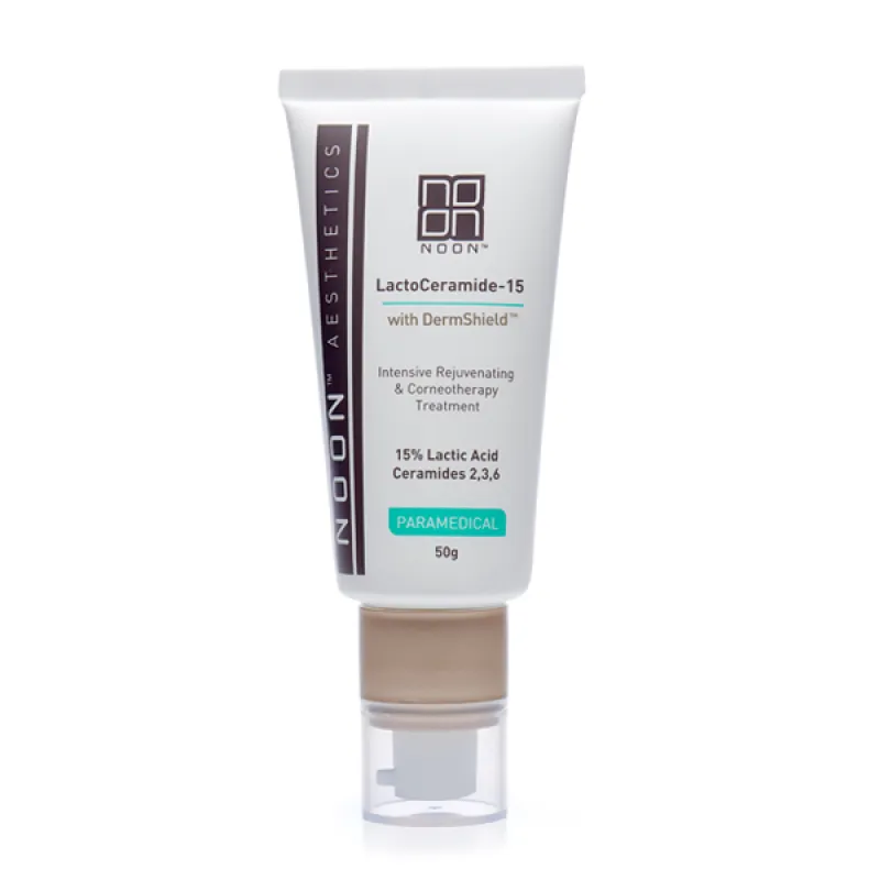 NOON Aesthetics LactoCeramide-15 | 15% piimhappe kreem intensiivseks naha taastamiseks ja lipiidbarjääri tugevdamiseks 50 ml