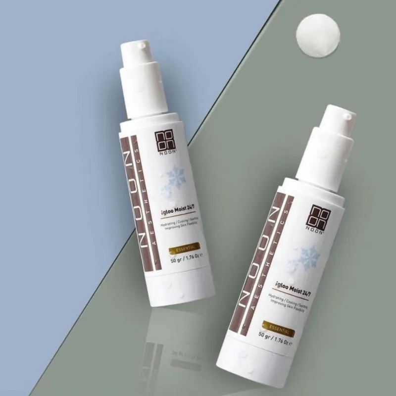 NOON Aesthetics Igloo Moist | Intensiivselt niisutav ja rahustav kreem jahutava efektiga 50 ml