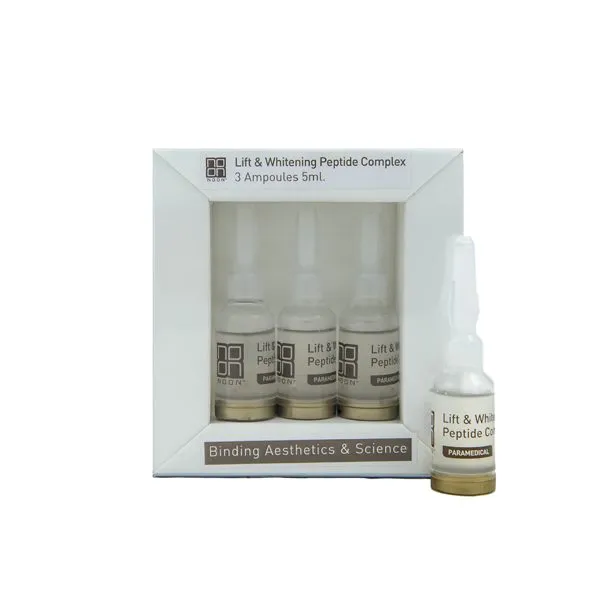 NOON Aesthetics Lift & Whitening Peptide Complex | Лифтинг-серум с пептидным комплексом для уменьшения пигментации 3 × 5 мл
