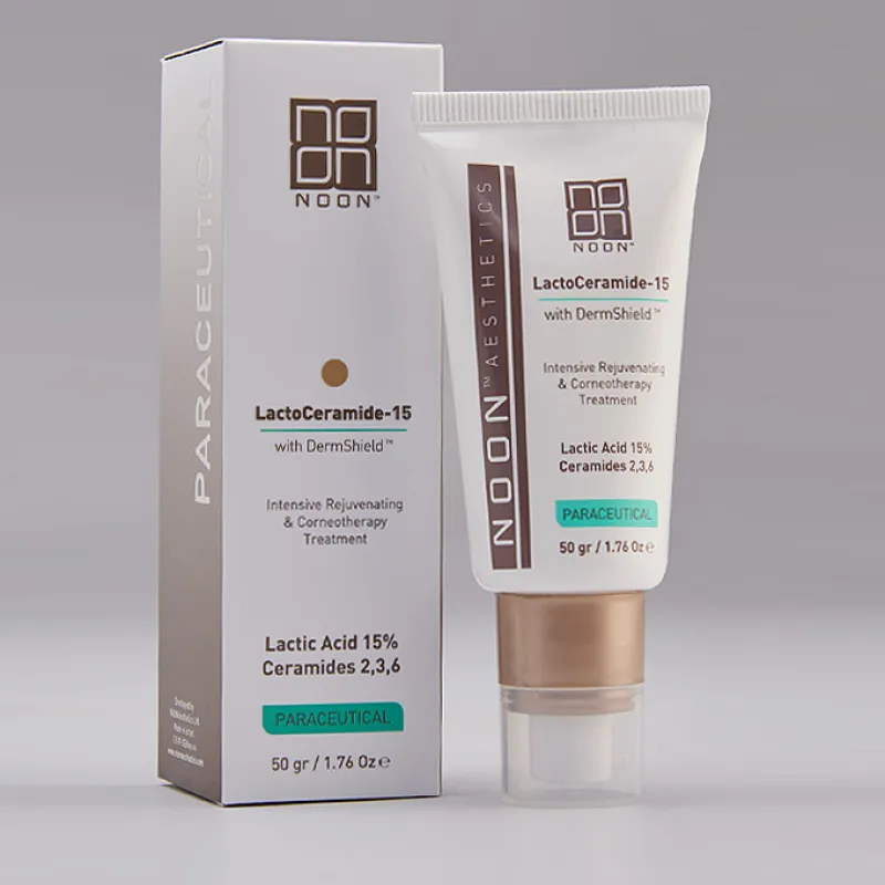 NOON Aesthetics LactoCeramide-15 | 15% piimhappe kreem intensiivseks naha taastamiseks ja lipiidbarjääri tugevdamiseks 50 ml