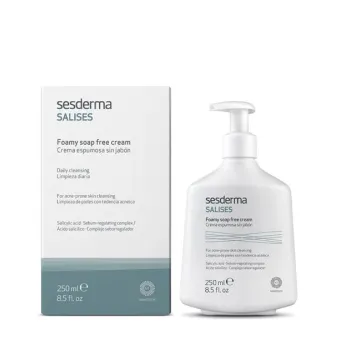 Sesderma Salises Foamy Soap-Free Cleanser | Vahtja puhastusvahend ilma seebita 250 ml