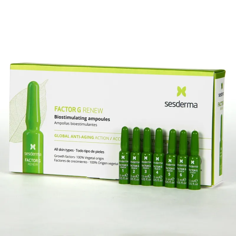Sesderma Factor G Biostimulating Ampoules | интенсивно восстанавливающие ампулы 7x1,5 мл