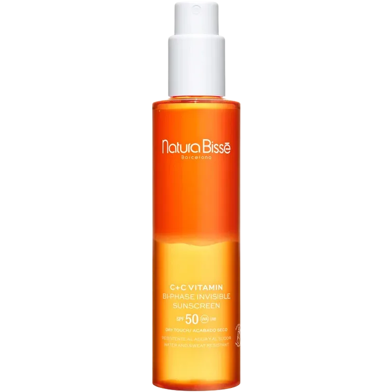 Natura Bissé C+C Vitamin SPF 50 Bi-Phase Invisible Sunscreen | Двухфазный невидимый солнцезащитный средство для тела SPF 50 с витамином C 200 мл