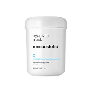 Mesoestetic hydravital mask | Профессиональная интенсивно увлажняющая маска для сухой и обезвоженной кожи лица 500 мл