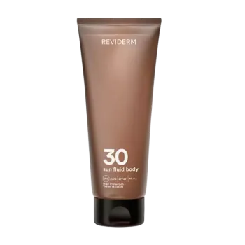 REVIDERM Sun Body Fluid SPF30 | Легкий защитный флюид для тела от солнца 250 мл