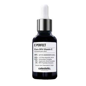 Celestetic C Perfect | Seerum 20% C-vitamiiniga naha sära jaoks 30 ml