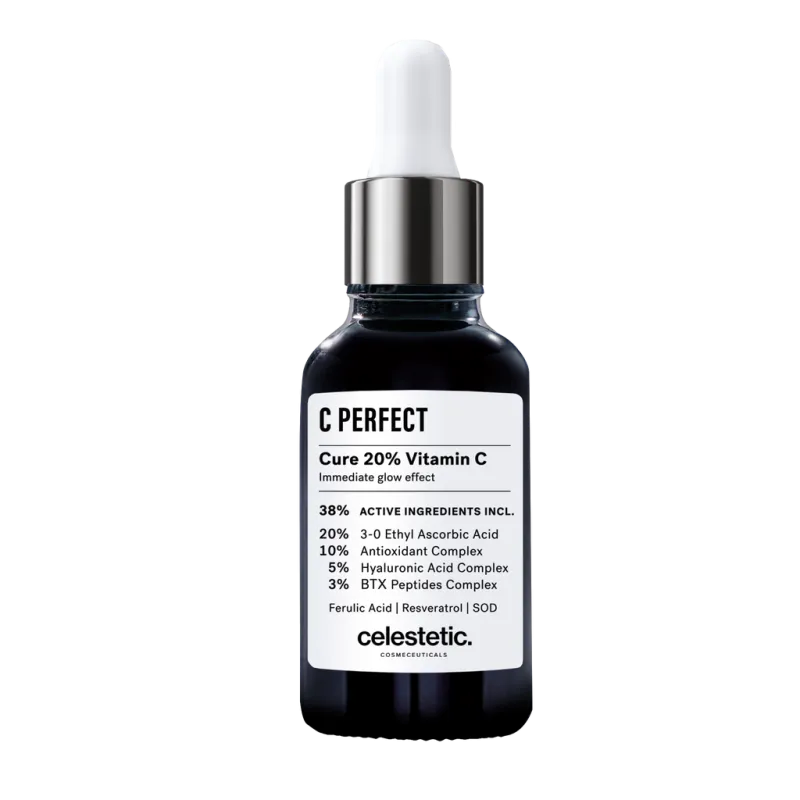 Celestetic C Perfect | Seerum 20% C-vitamiiniga naha sära jaoks 30 ml