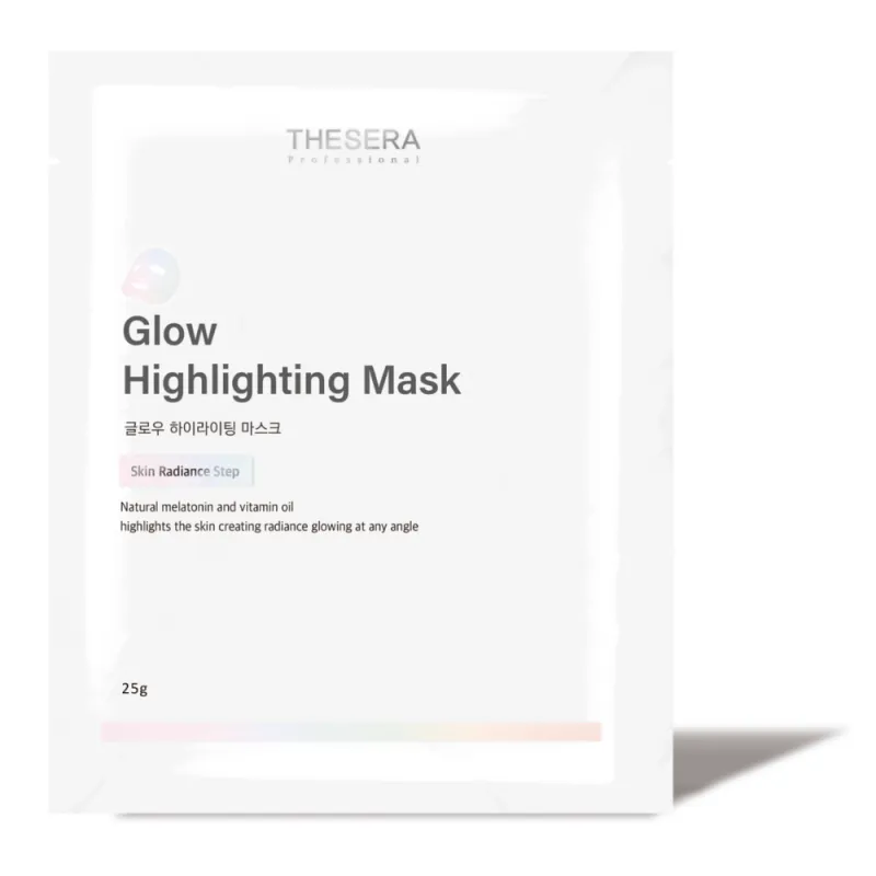 THESERA Glow Highlighting Mask | Valgustavust andev näomask 1 x 25 g
