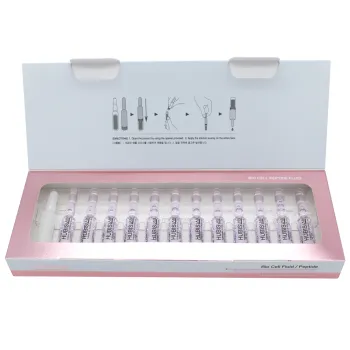 HUBISLAB Bio Cell Peptide Fluid | Омолаживающие ампулы с пептидами 2 мл × 12 шт.