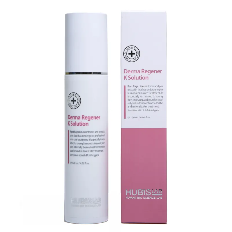 HUBISLAB Post Rays Derma Regener K Solution | Rahustav ja tugevdav lahus 120 ml