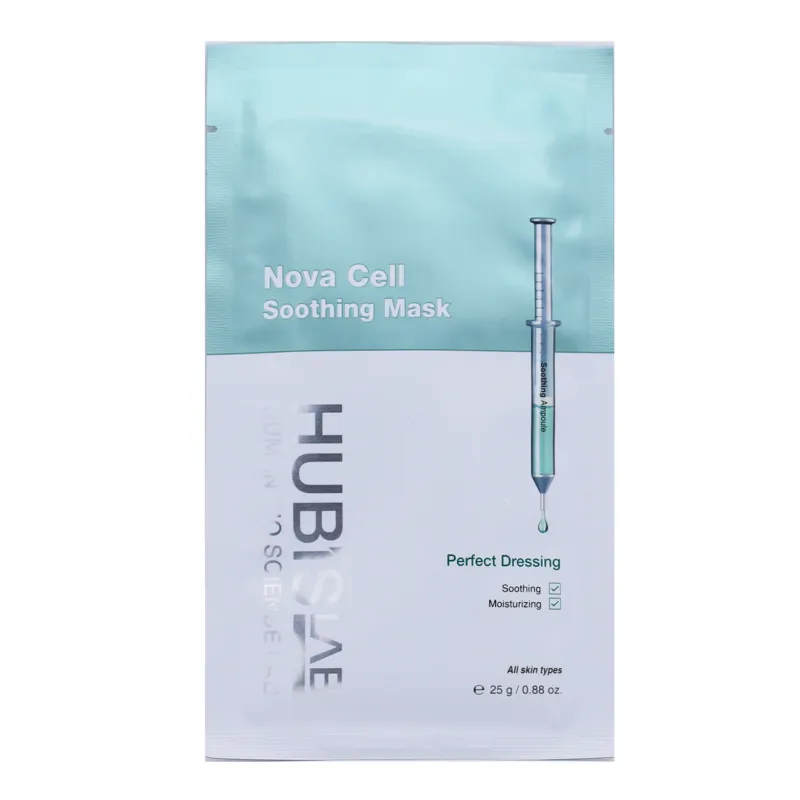 HUBISLAB e+ Epiderma Nova Cell Soothing Mask | Soothing Mask with Aloe and Witch Hazel 5 pcs × 35 g
