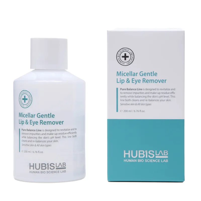 Hubislab Micellar Gentle Lip & Eye Remover 200 мл — деликатное снятие макияжа